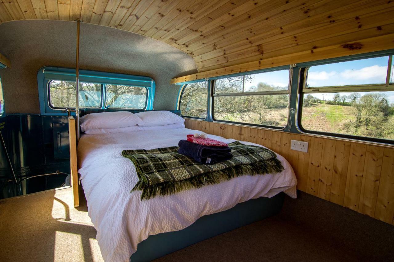 Campsite Ceridwen Glamping, Double Decker Bus And Yurts